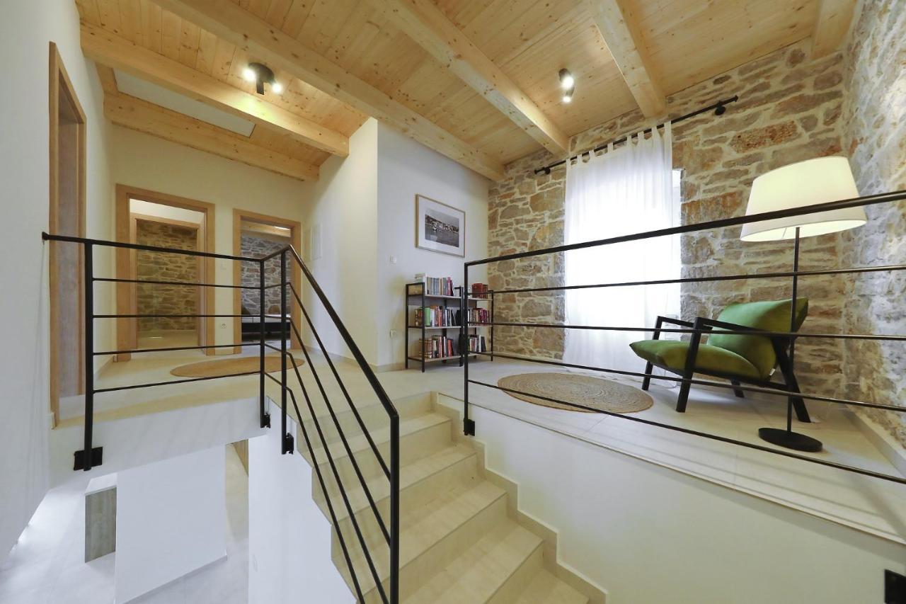 Villa Mira With A Heated Pool And A Sea View Bozava Exterior photo