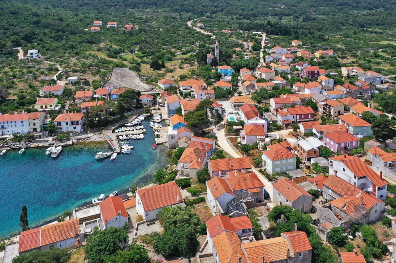Villa Mira With A Heated Pool And A Sea View Bozava Exterior photo